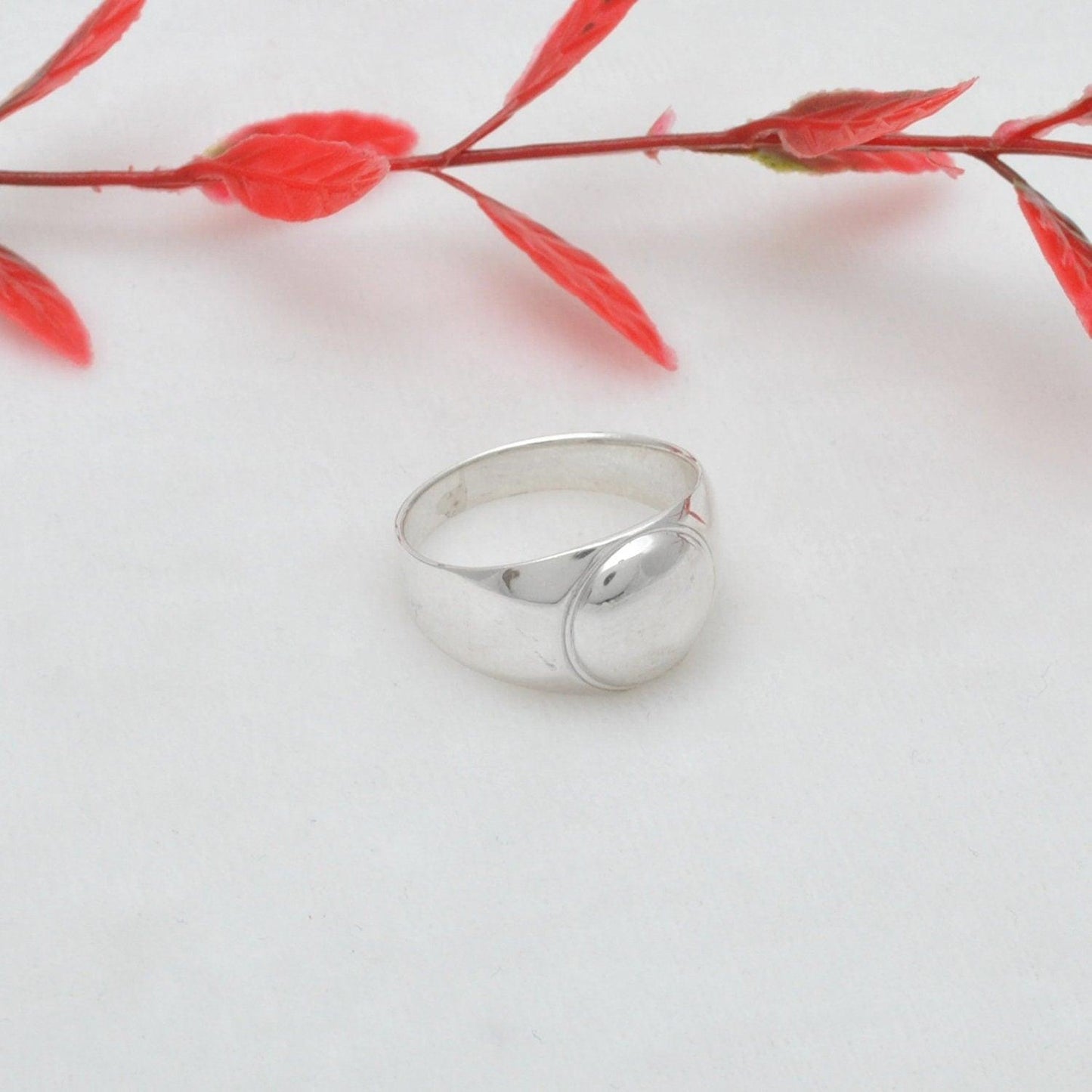 925 Silver Men's Band Ring Size 11 Christmas Gift - Kanika Creations
