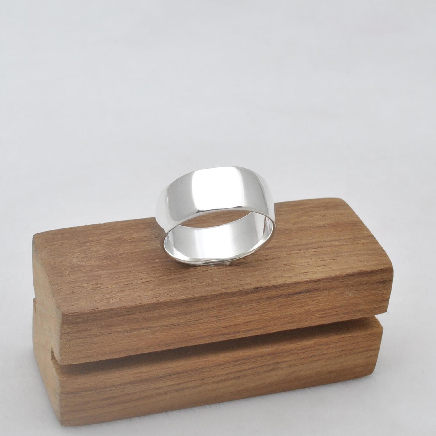 Silver Signet Ring Size 12 Christmas Gift - Kanika Creations