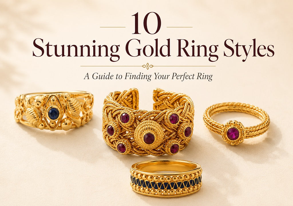10 Stunning Gold Ring Styles for Every Occasion: Explore Different Types of Gold Rings