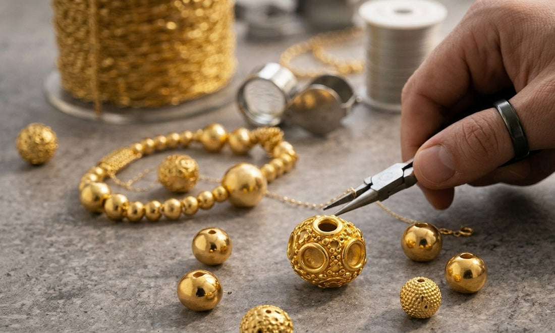How to Choose High-Quality 18K Gold Beads