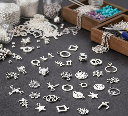 Silver Charms for Jewelry Making