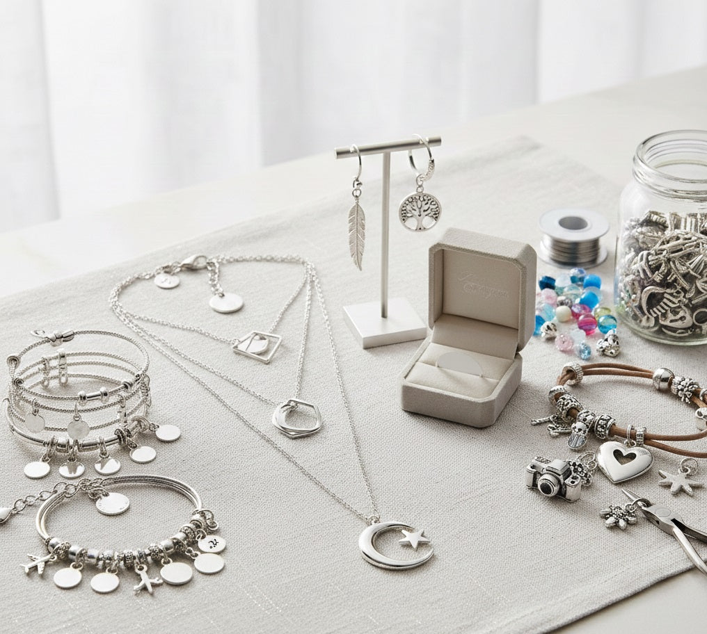 5 Creative Ways to Use Silver Charms in Jewelry Designs