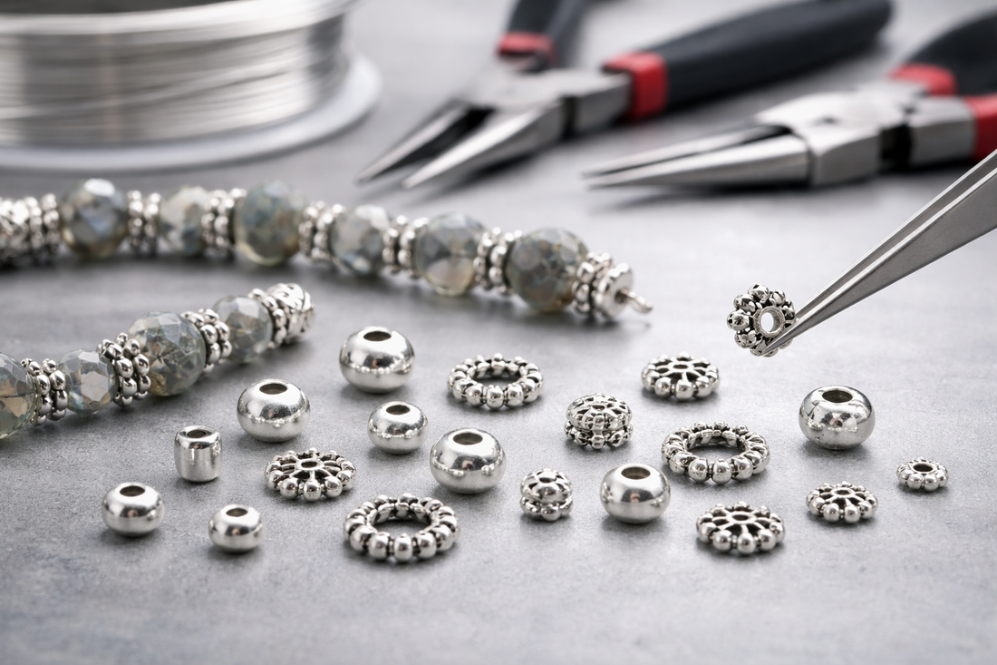 How to Use Silver Spacer Beads in Professional Jewelry Manufacturing