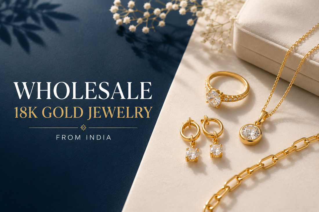 Why US Boutiques Are Sourcing Wholesale 18K Gold Jewelry from India