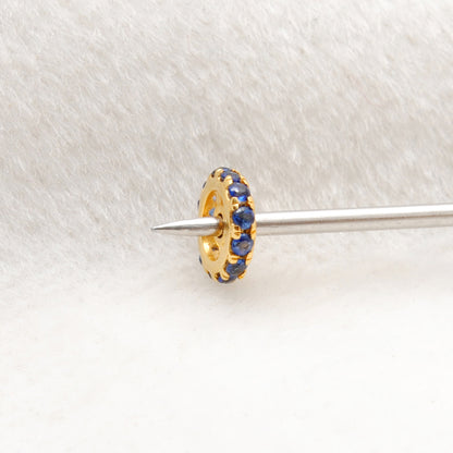 5mm Blue Sapphire Wheel Spacer – Scale Reference