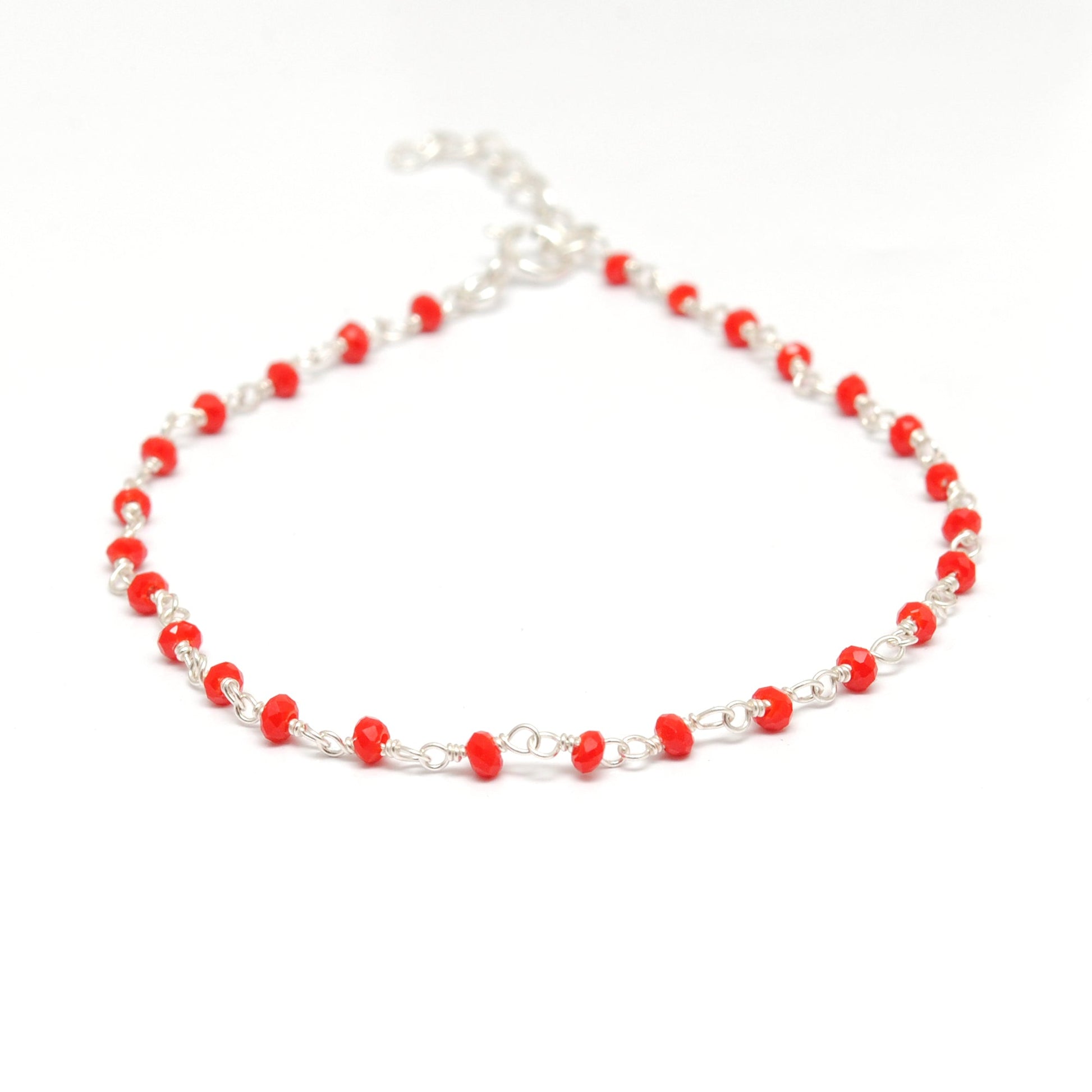 925 Sterling Silver Multi-Gemstone Beaded Bracelet | Kanika Creations - Kanika Creations