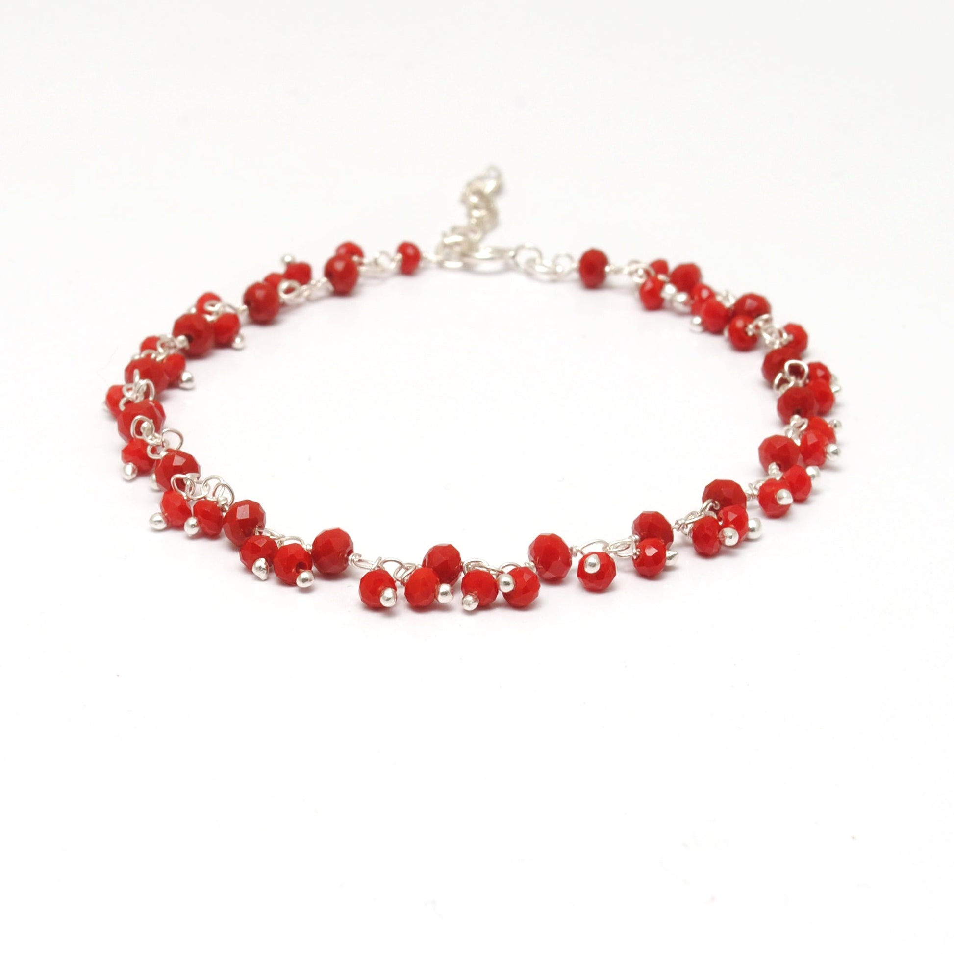 925 Sterling Silver Multi-Gemstone Beaded Necklace – Moonstone, Chalcedony & More - Kanika Creations