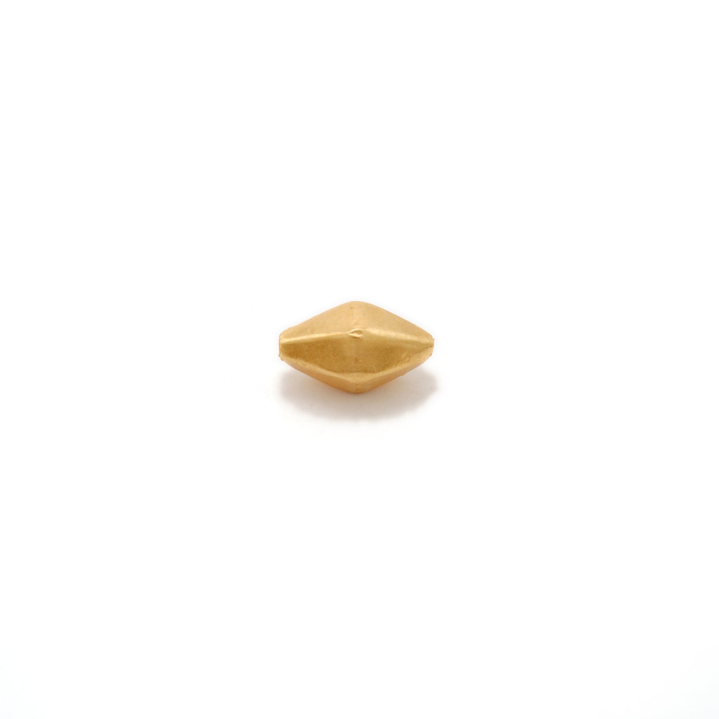 18k Solid Yellow Gold Fancy Spacer Findings Beads 9x6mm