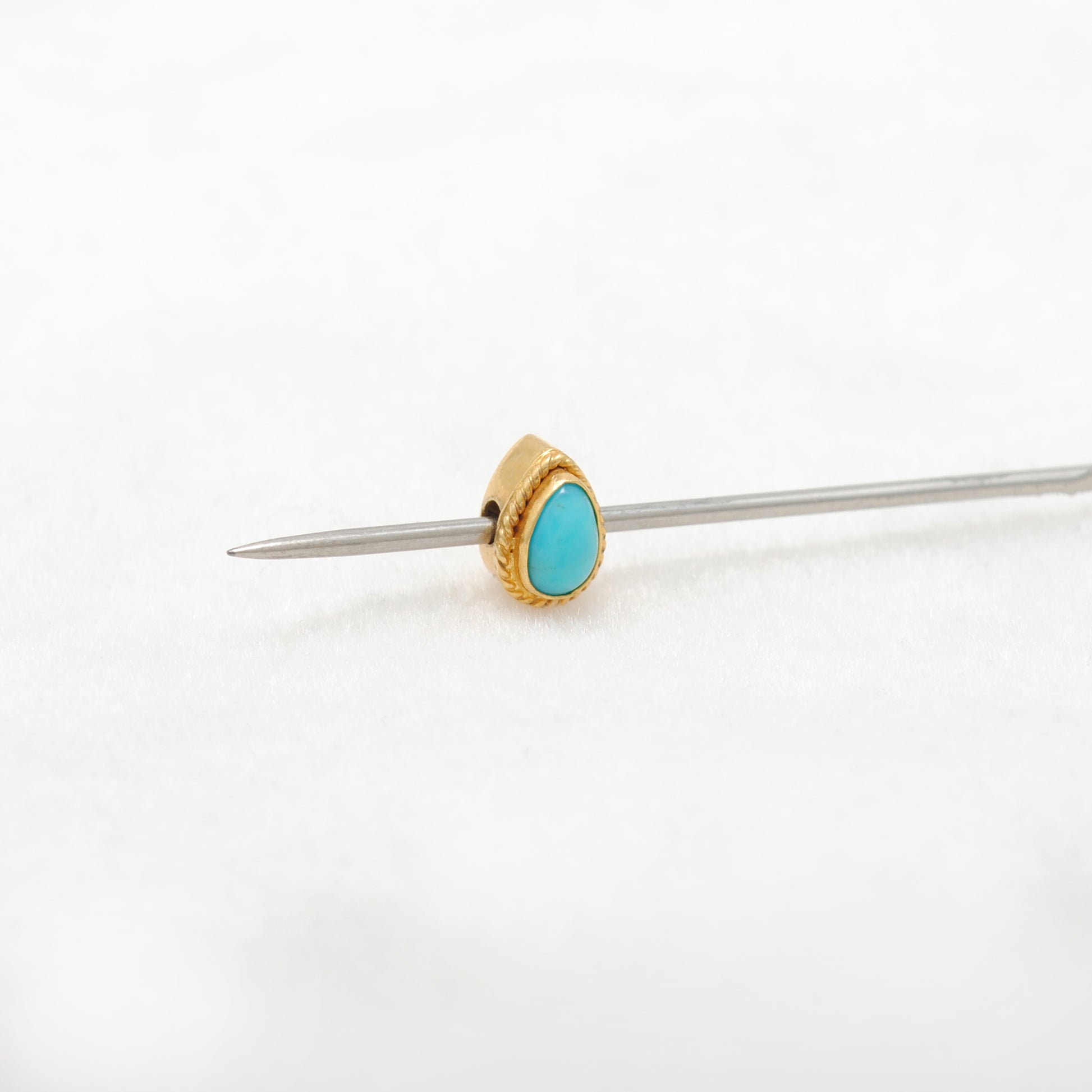 18K solid gold spacer bead studded with stone, elegant jewelry finding for DIY craft, ideal for bracelets and necklaces