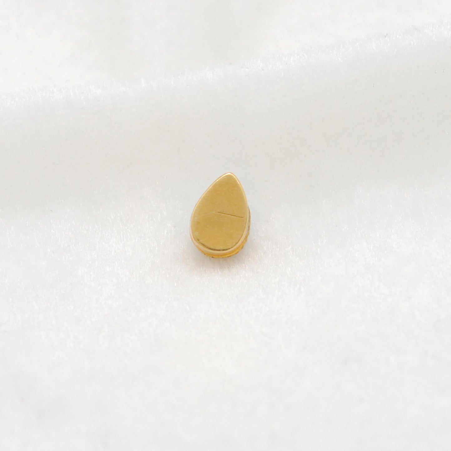 18K solid gold spacer bead studded with stone, elegant jewelry finding for DIY craft, ideal for bracelets and necklaces