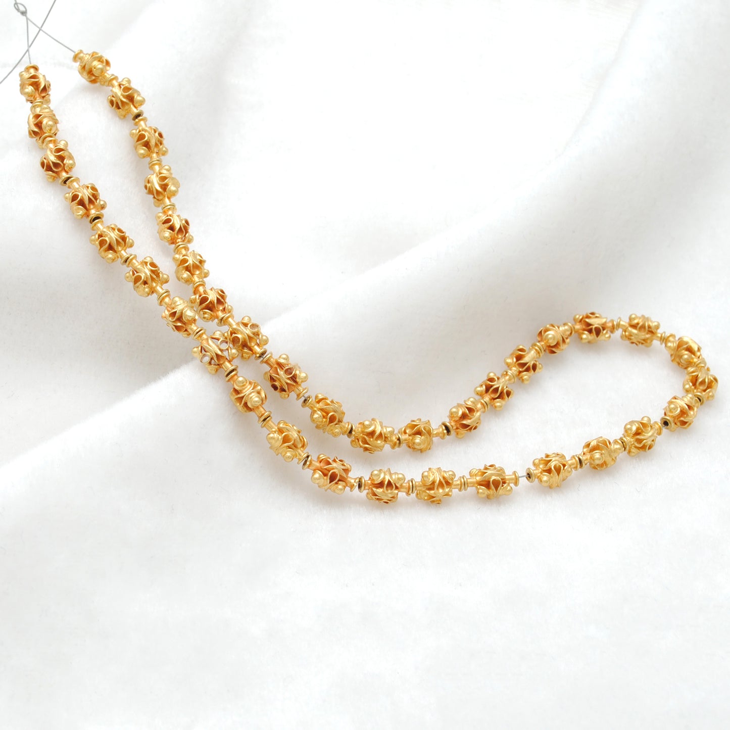 18K Antique Gold Spacer Beads – Timeless DIY Jewelry Essentials