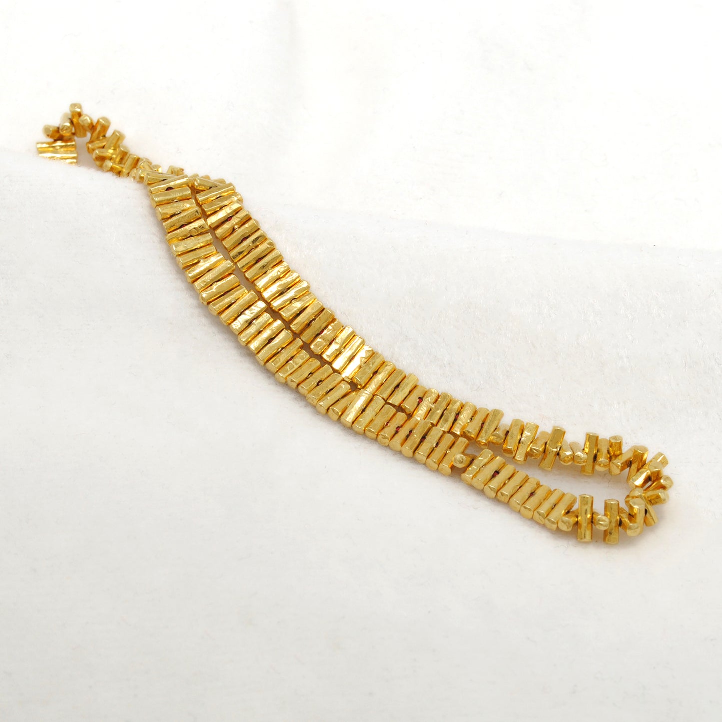 5mm Solid 18k Gold Spacer Beads DIY Craft Jewelry Pack Of 2 Pcs