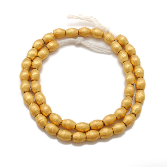 Solid 18K Yellow Gold Drum Spacer Bead – DIY Jewelry Making Supply (1pc)