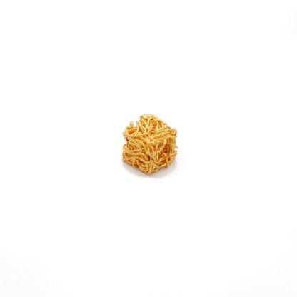 18K Yellow Gold Cube Spacer Beads – Perfect for Wire Wrap Jewelry DIY