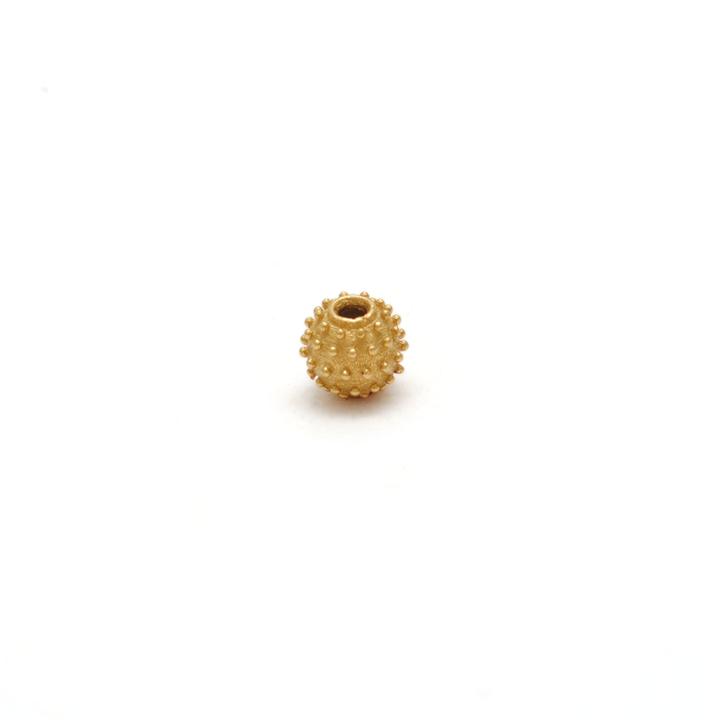 18K Yellow Gold Spacer Beads 4mm