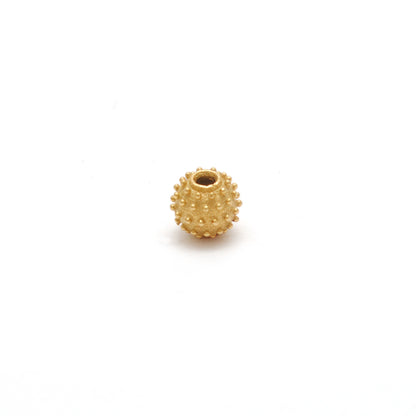 18K Yellow Gold Spacer Beads 4mm