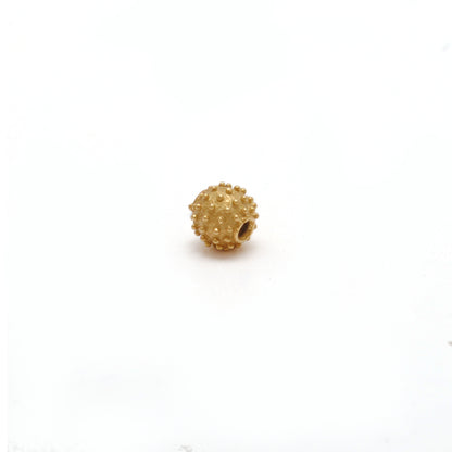 18K Yellow Gold Spacer Beads 4mm