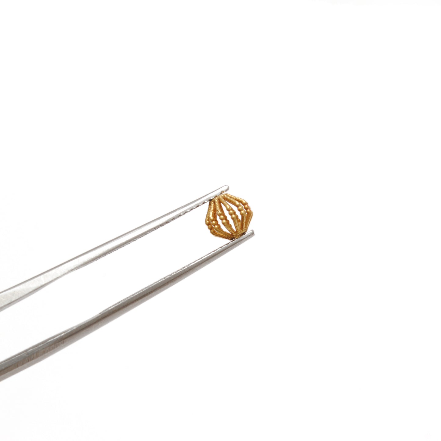18k Yellow Gold Round Spacer Beads 5mm