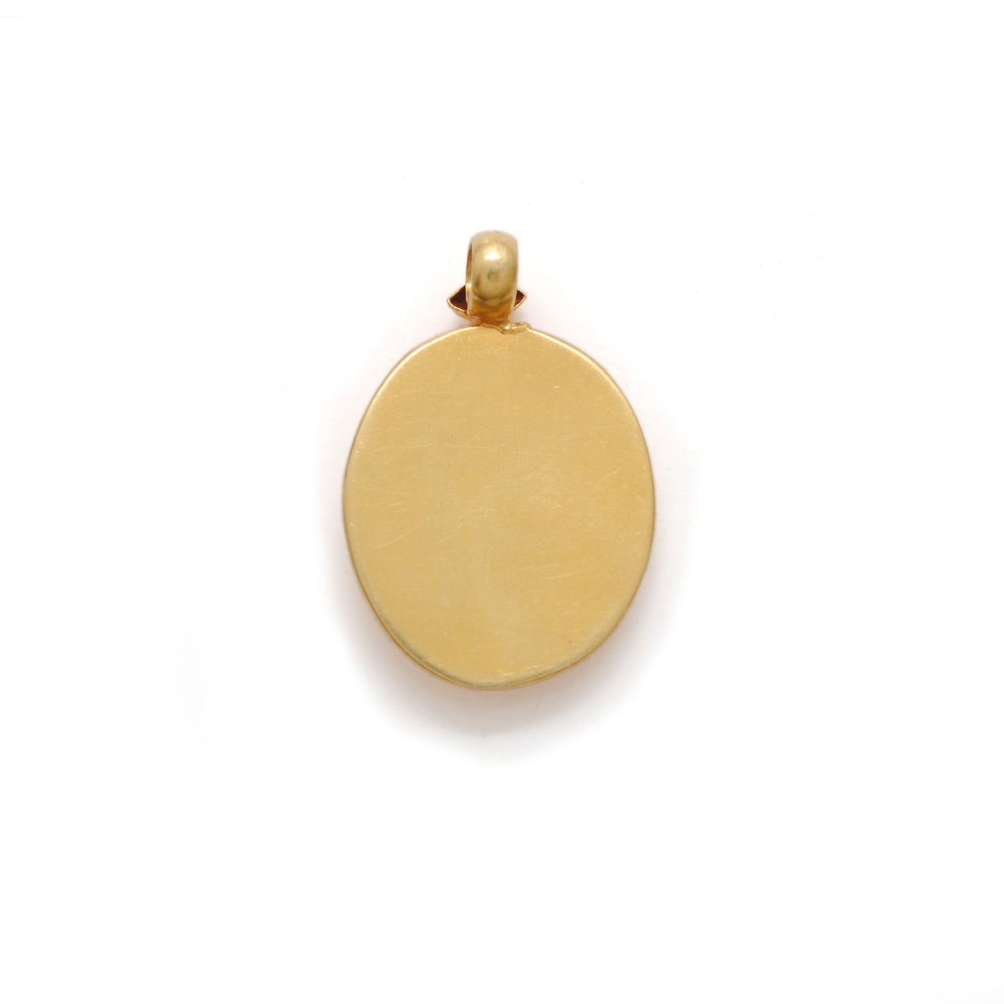 18k Solid Yellow Gold Indian God Hanuman Charm Pendant