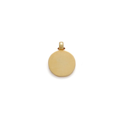 Divine Grace 18K Gold Charm Pendant of Indian Goddess