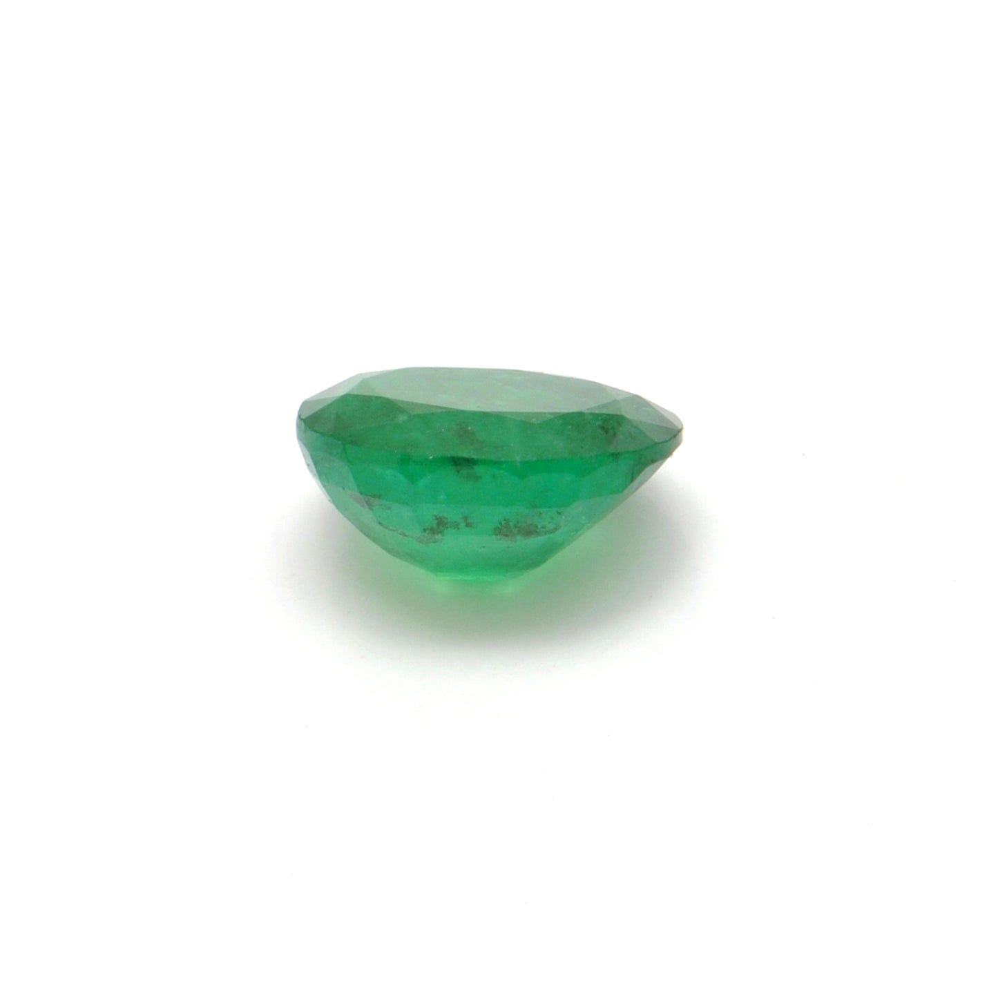 Natural Zambian Emerald 1.90 Carat Oval Faceted Gemstone by Kanika Creations