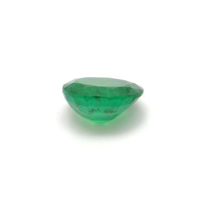 Natural Zambian Emerald 1.90 Carat Oval Faceted Gemstone by Kanika Creations