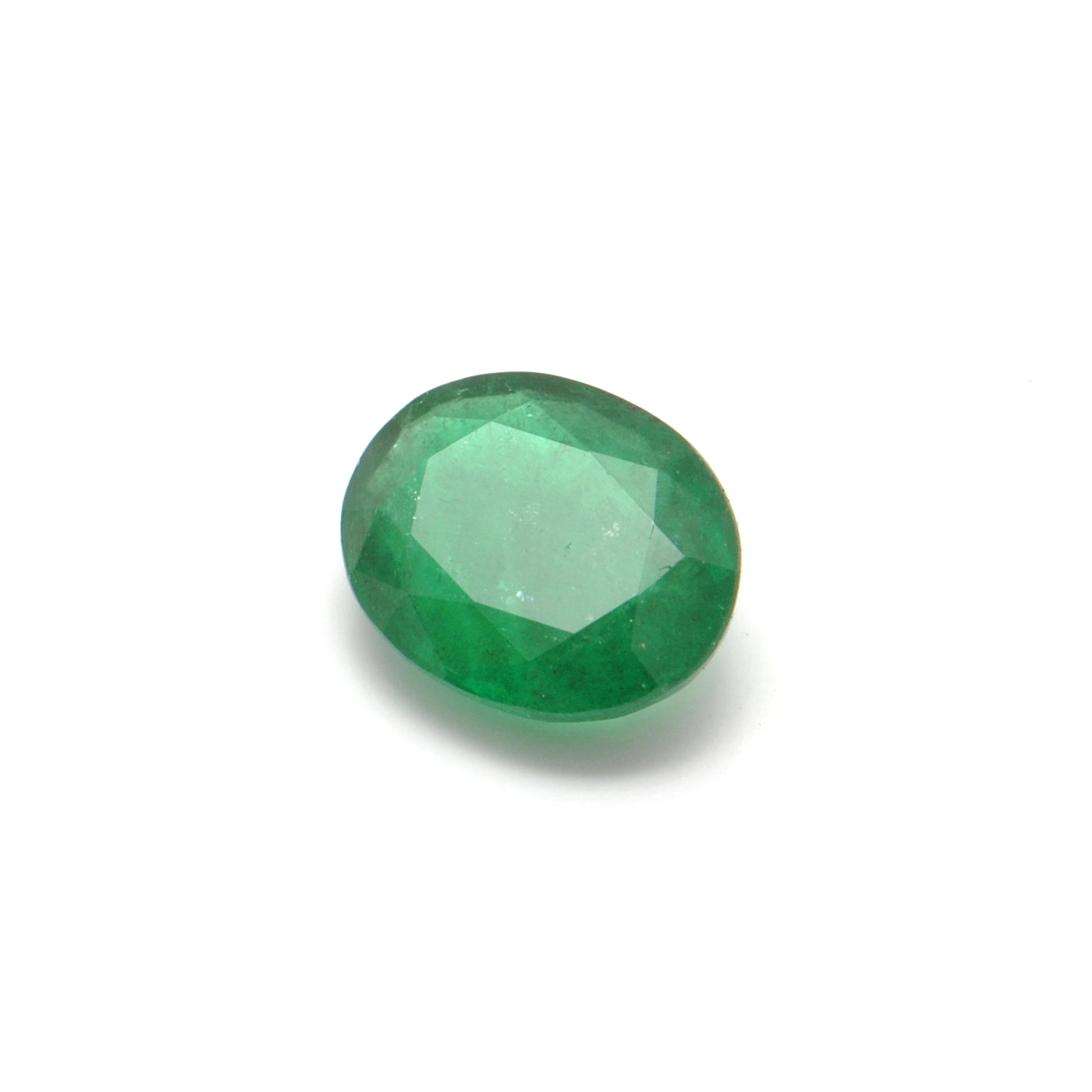 Natural Zambian Emerald 2.20 Carat Oval Faceted by Kanika Creations