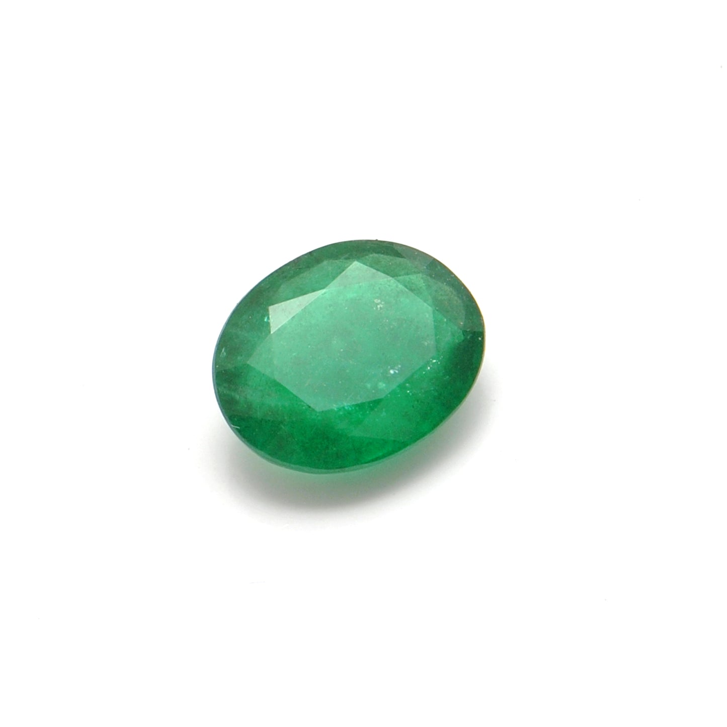 Natural Zambian Emerald 2.20 Carat Oval Faceted by Kanika Creations