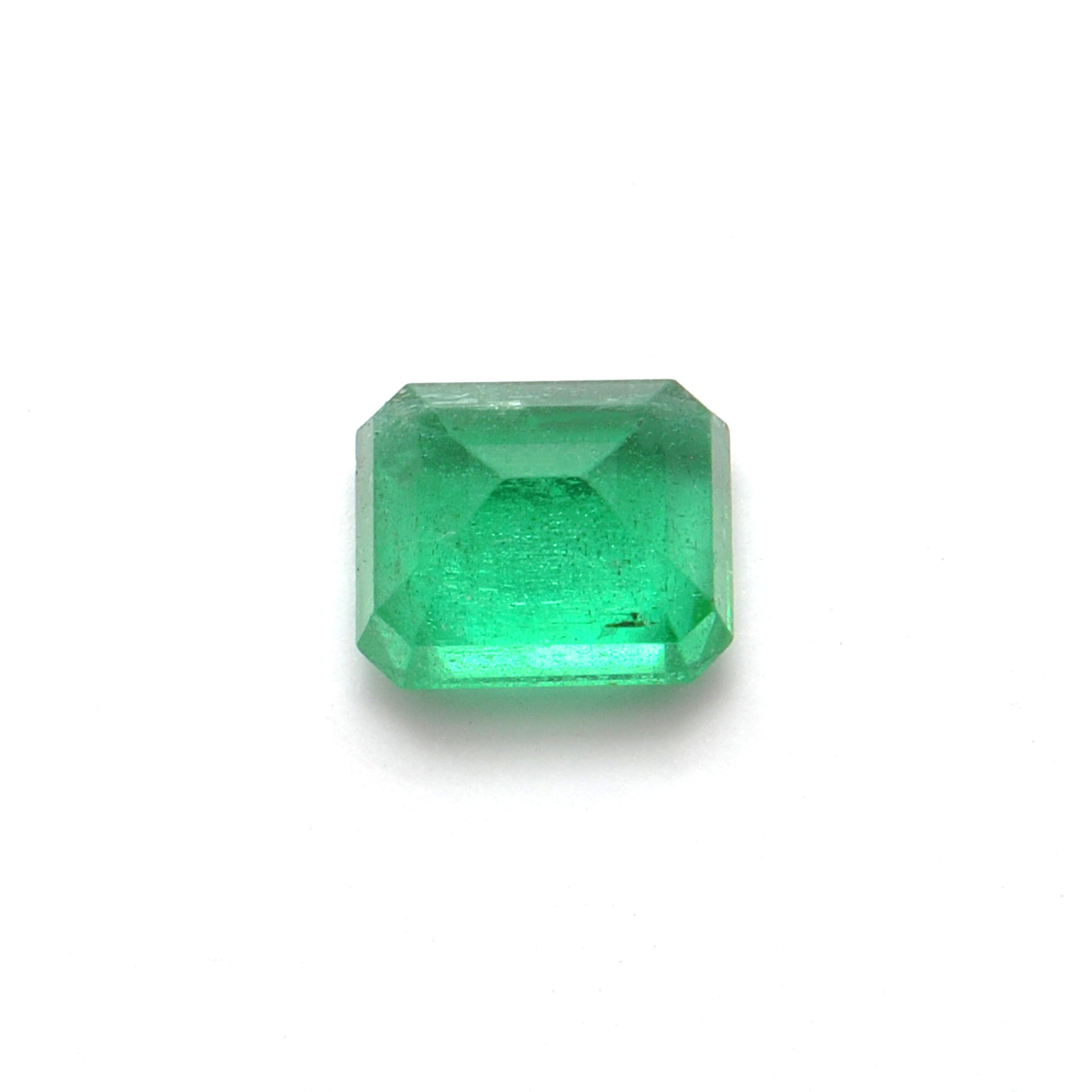 2.15 Carat Octagon Cut Natural Zambian Emerald 8x7mm from Kanika Creations