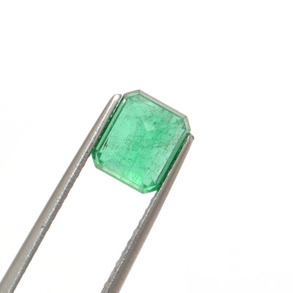 2.15 Carat Octagon Cut Natural Zambian Emerald 8x7mm from Kanika Creations