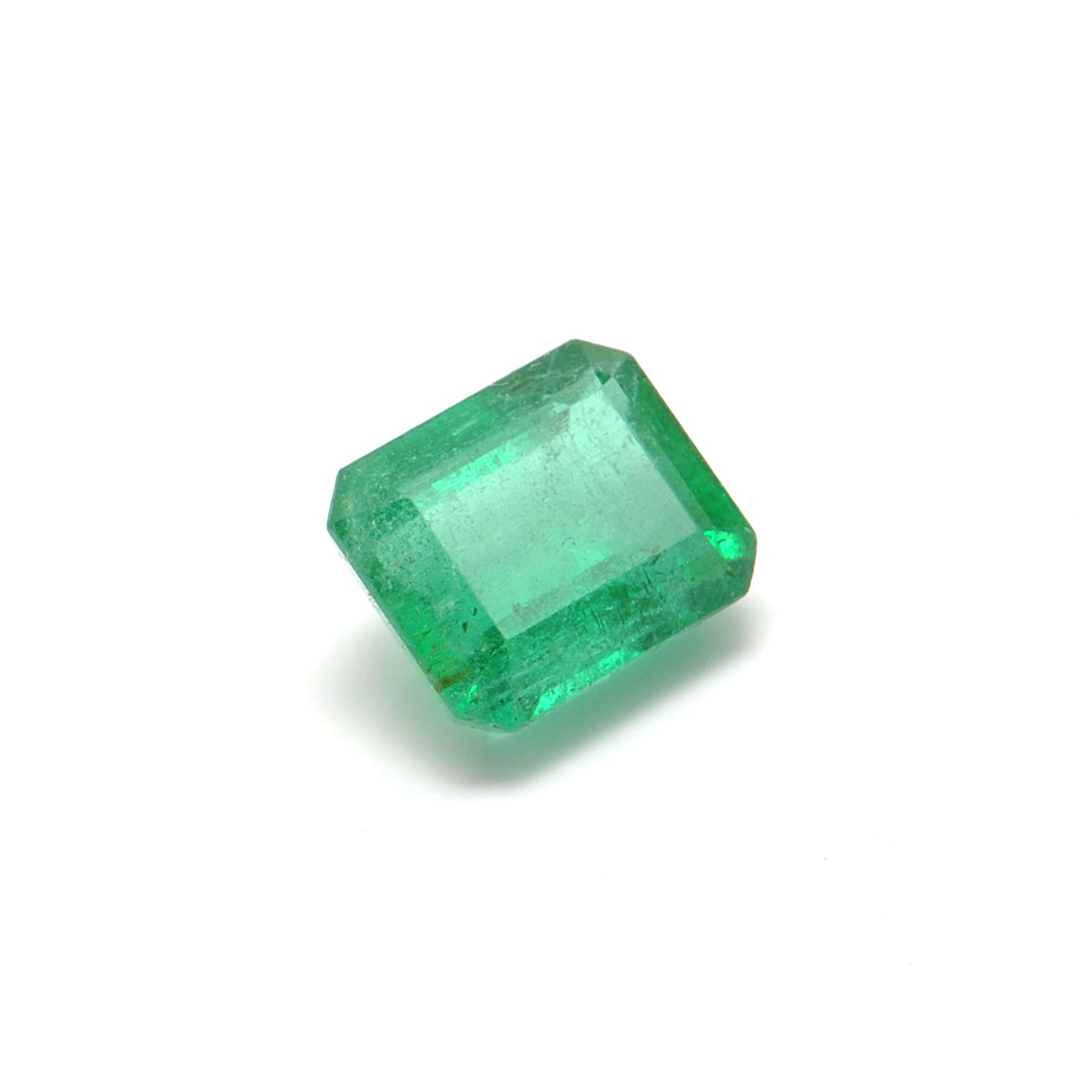 2.15 Carat Octagon Cut Natural Zambian Emerald 8x7mm from Kanika Creations