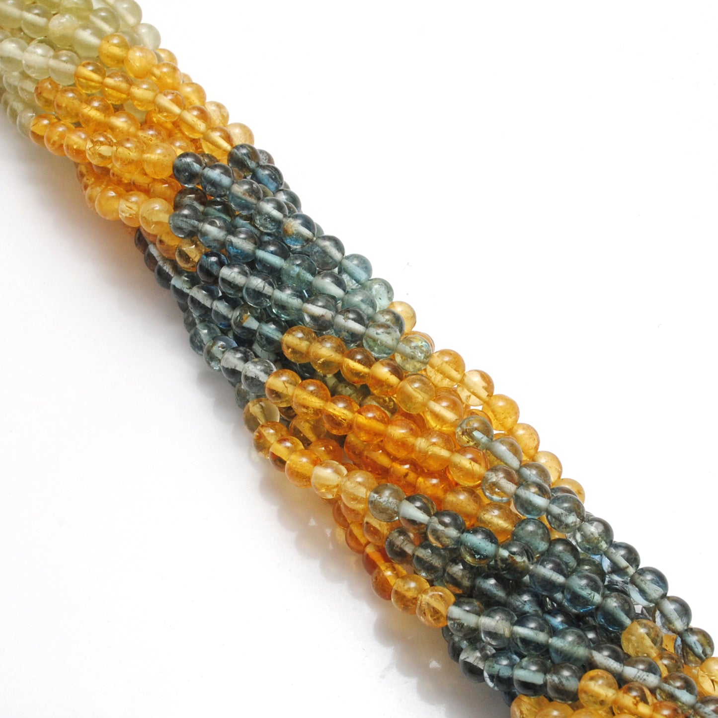 4-4.5mm Multi Aquamarine Beads, 15-Inch Strand – Kanika Creations - Kanika Creations