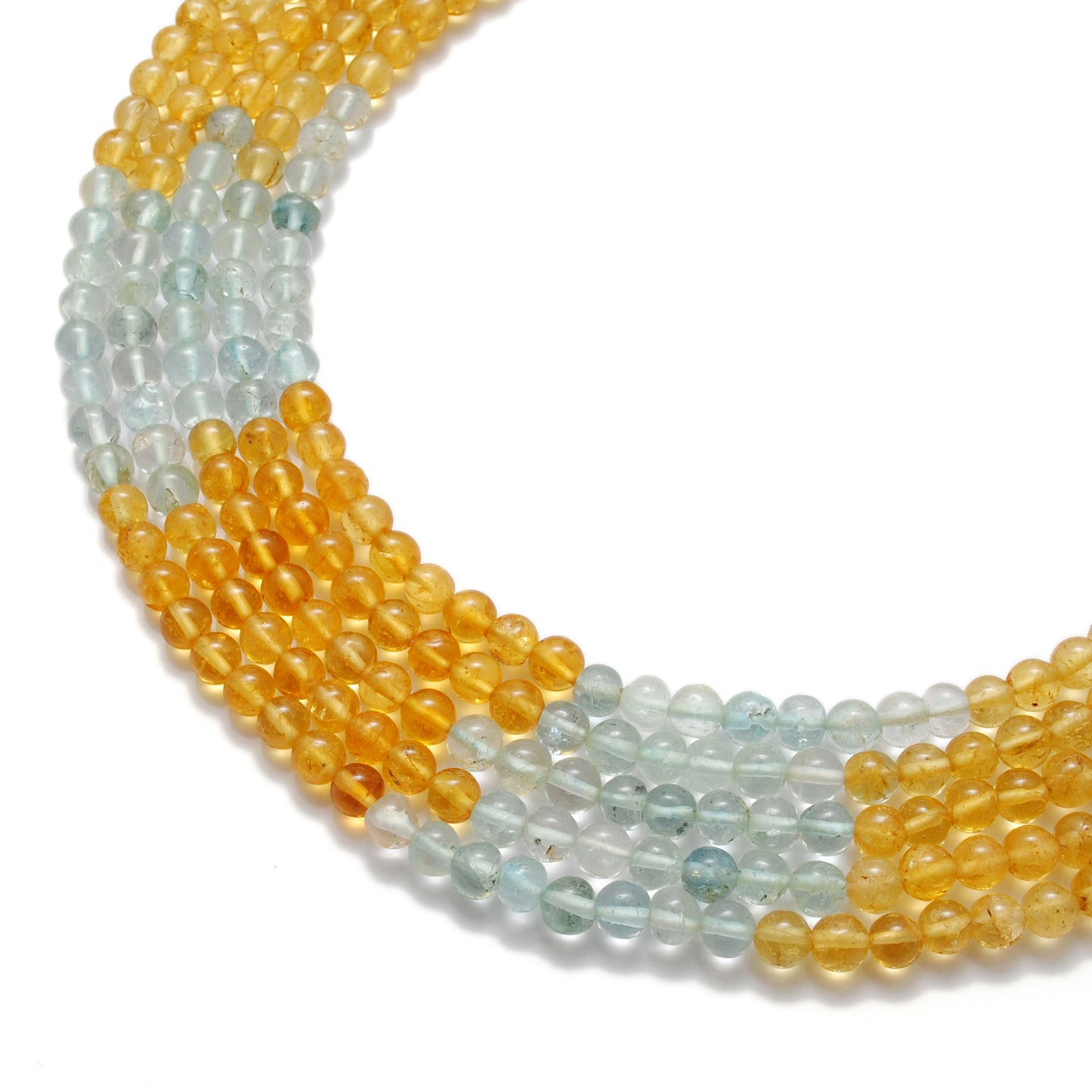 4-4.5mm Multi Aquamarine Beads, 15-Inch Strand – Kanika Creations - Kanika Creations