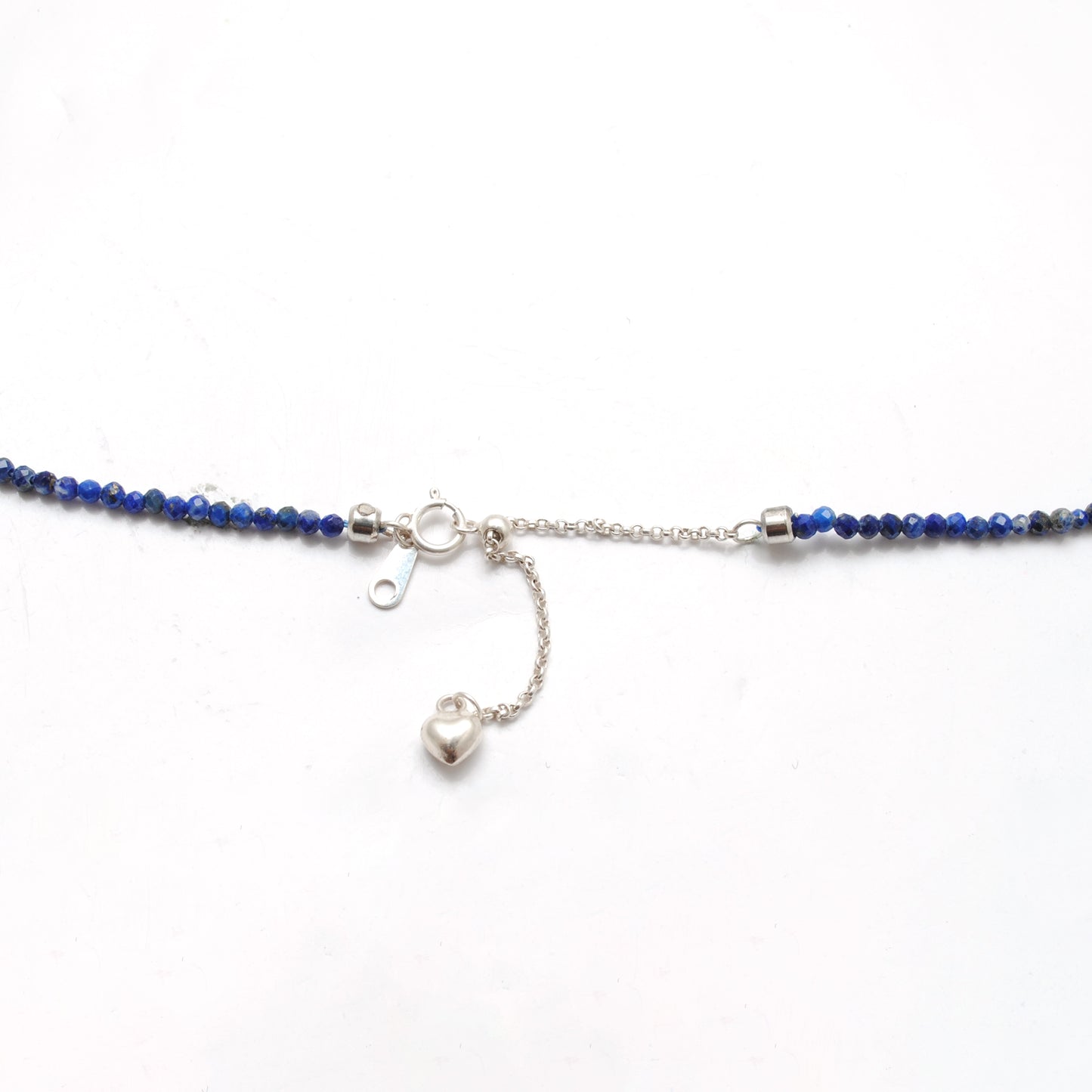 Deep Blue Lapis Lazuli Beaded Necklace - Lifestyle Bohemian View