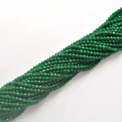 Green quartz 4mm beads for stacking bracelets - scale reference