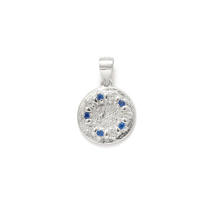 Cubic Zirconia Silver Jewelry Set Cz Pendant Earring Jewelry Set - Kanika Creations