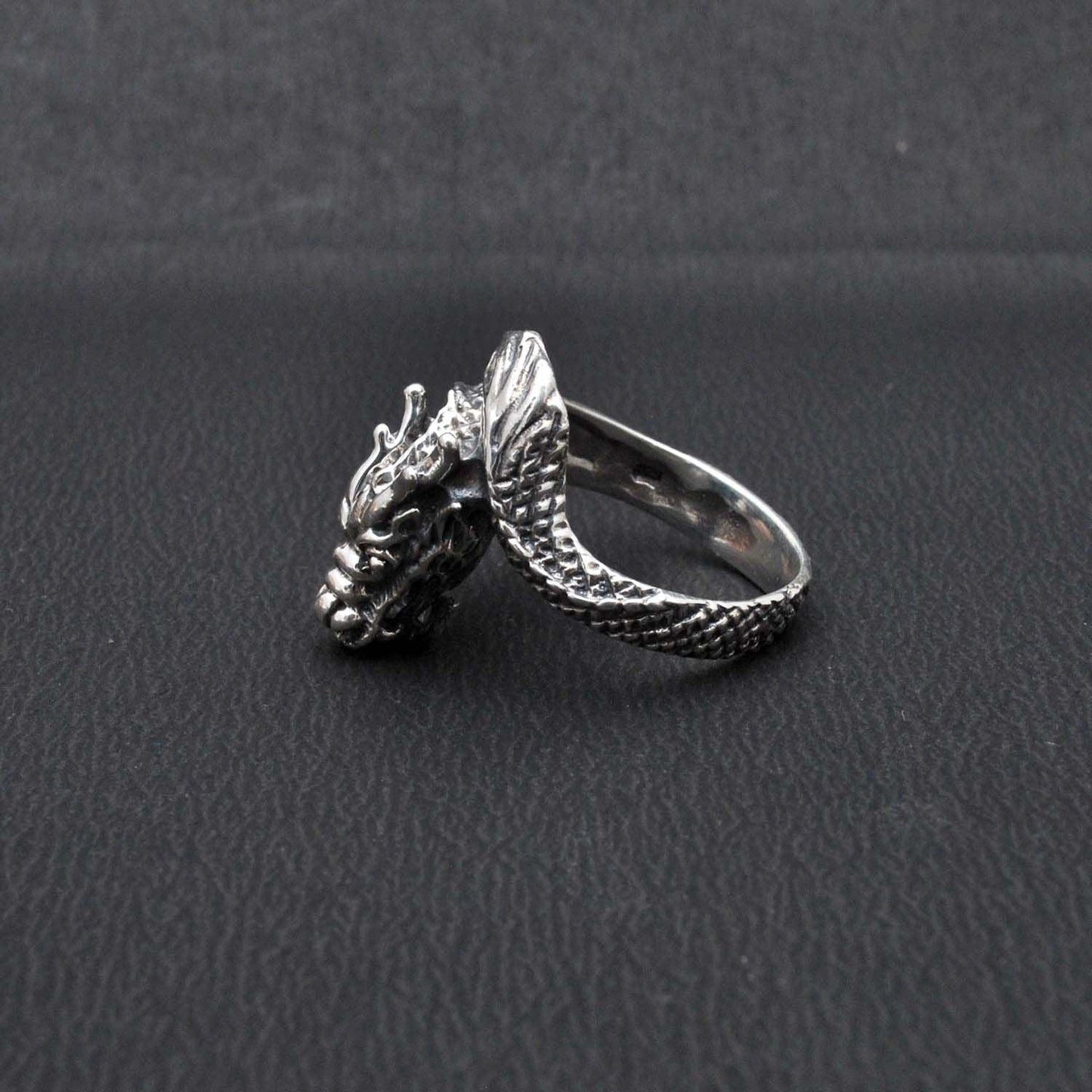Sterling Silver Dragon Ring Size 9 Dragon Lovers! - Kanika Creations