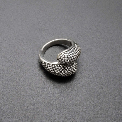 Sterling Silver Bypass Ring Size 8 - Kanika Creations