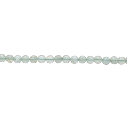 Ocean blue aquamarine round beads Jaipur wholesale scale reference