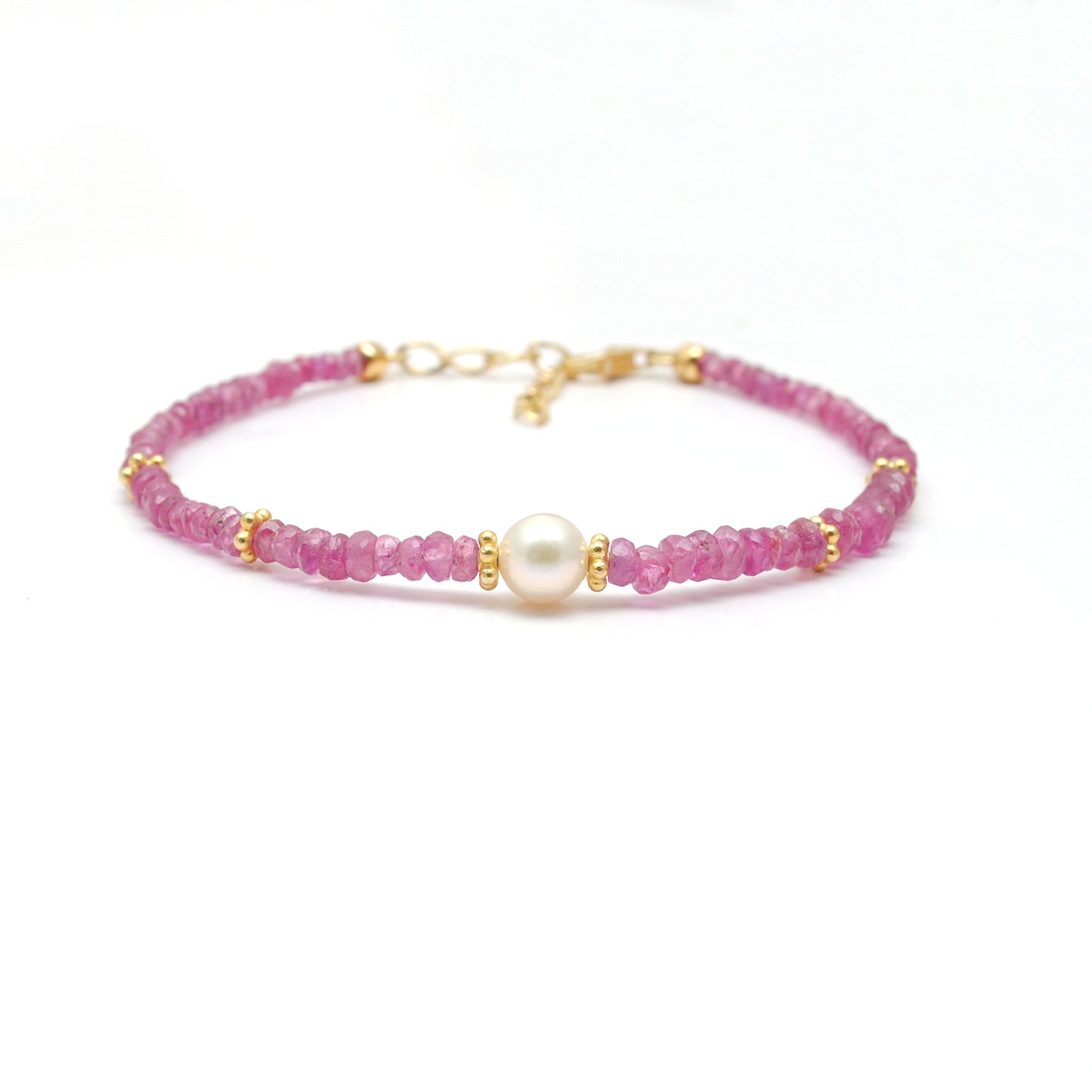 Ruby Elegant Bracelet for Women - Wrist Styled View