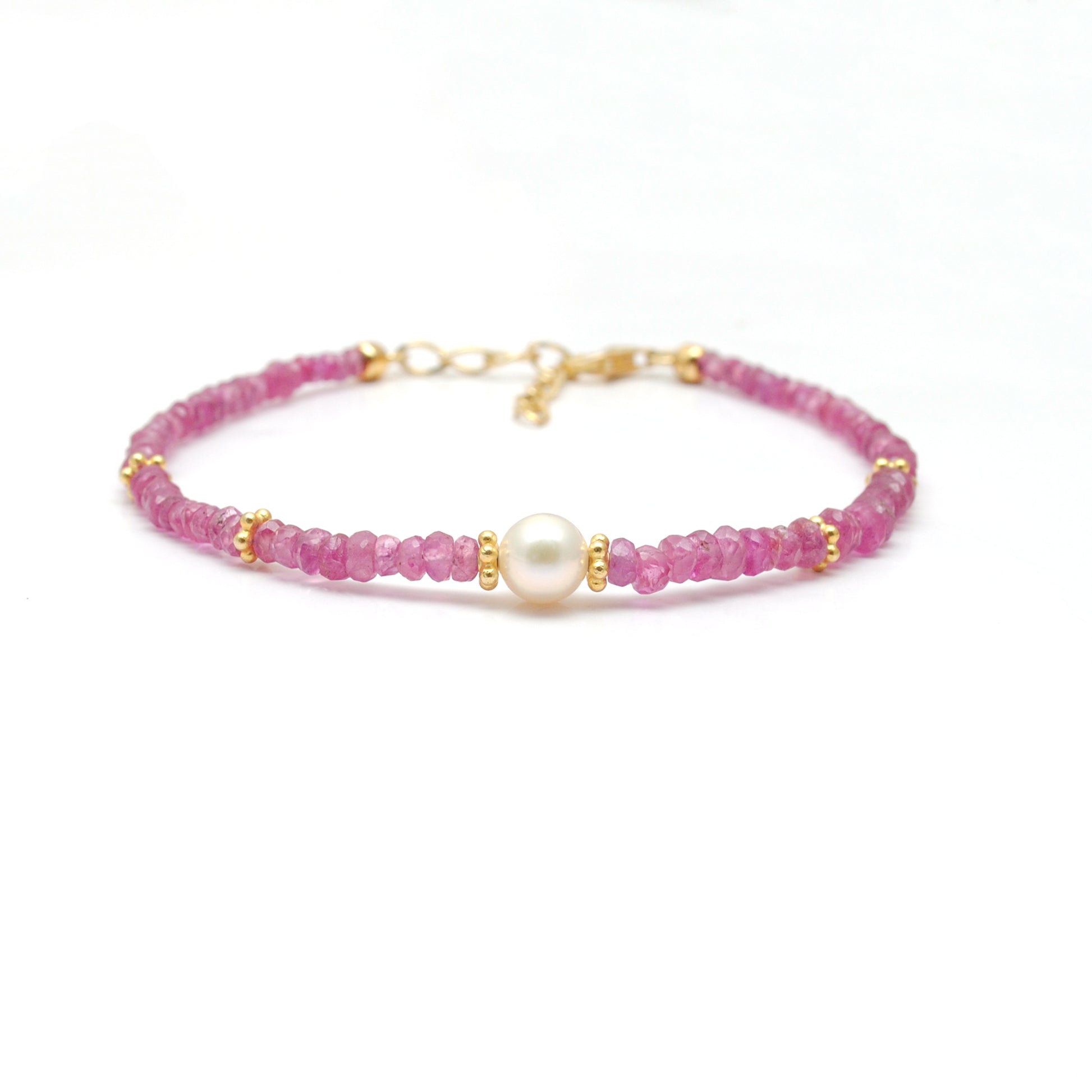 Ruby Elegant Bracelet for Women - Wrist Styled View